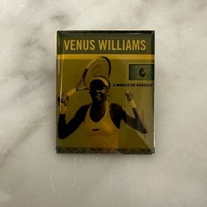 Venus Williams Amex US Open Tennis Pin